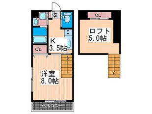 Vaste　Clairの物件間取画像